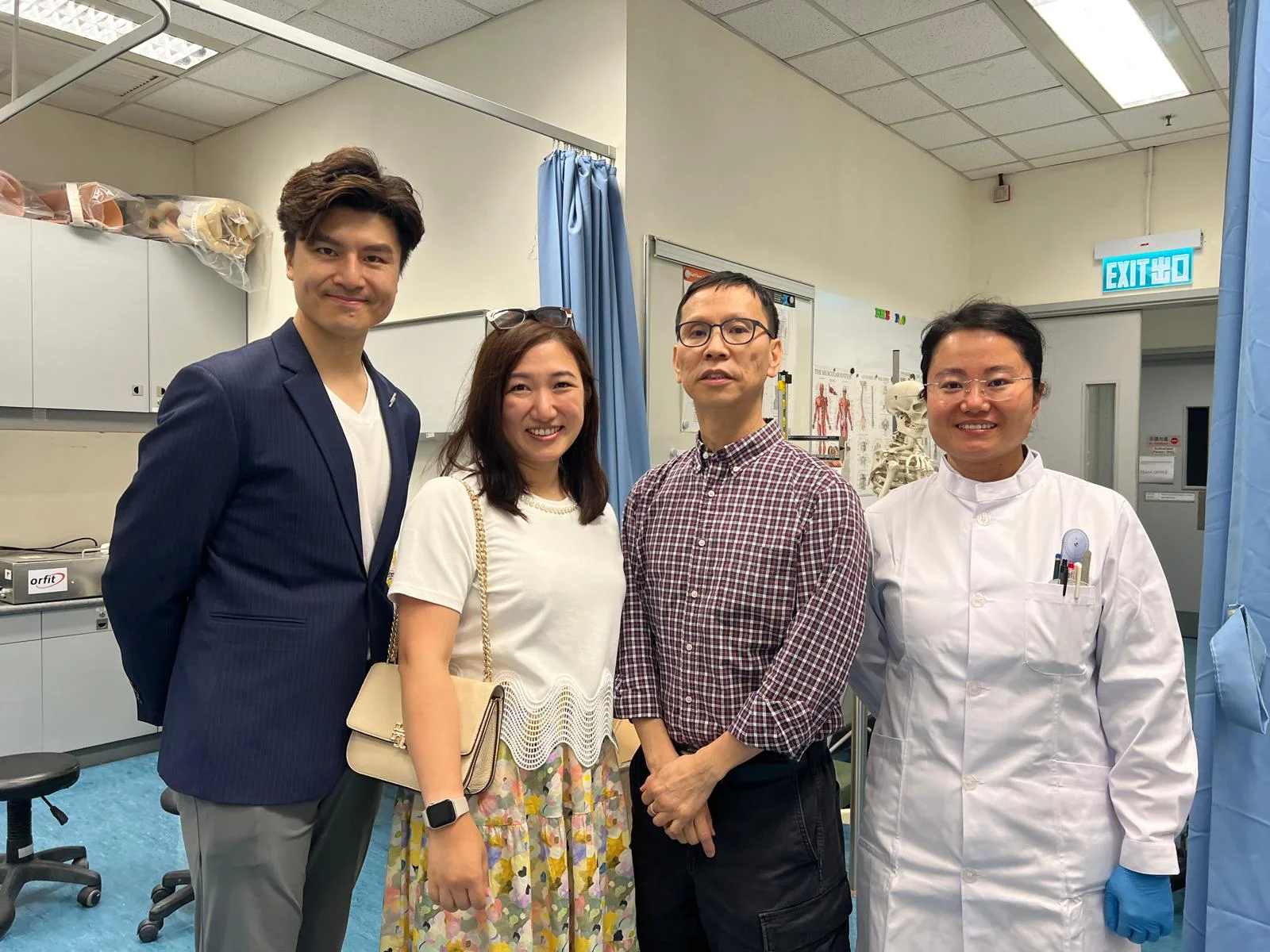 OSP治療師參與臨床交流會議後合照